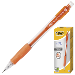 Карандаш механический 0,7 мм, BIC "Velocity", ластик, резиновый грип, корпус ассорти, 8291332