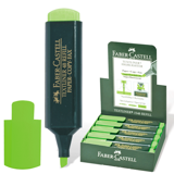 Текстовыделитель FABER-CASTELL "48", ЗЕЛЕНЫЙ, линия 1-5 мм, 154863