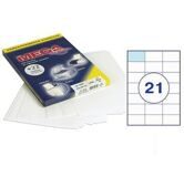 Этикетки самоклеящиеся Promega label 70х42,3 мм/21 шт. на лист. А4 (100 л.