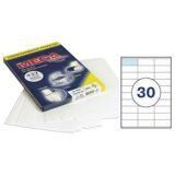 Этикетки самоклеящиеся Promega label 70х28,5 мм / 30 шт. на листе А4 (100л.