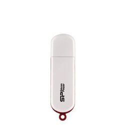 Флеш-память Silicon Power LuxMini 320, 8Gb, USB 2.0, бел, SP008GBUF2320V1W